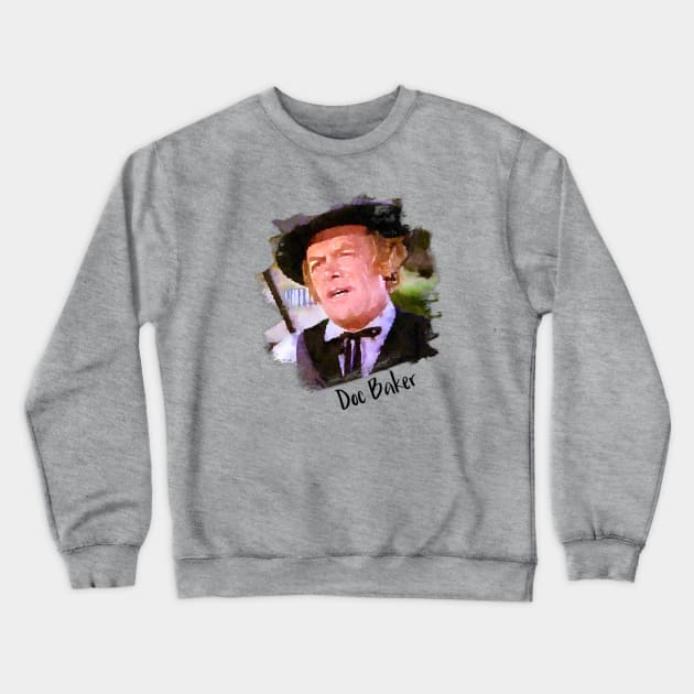 Dr. Hiram Baker Little House on the Prairie Crewneck Sweatshirt by Neicey